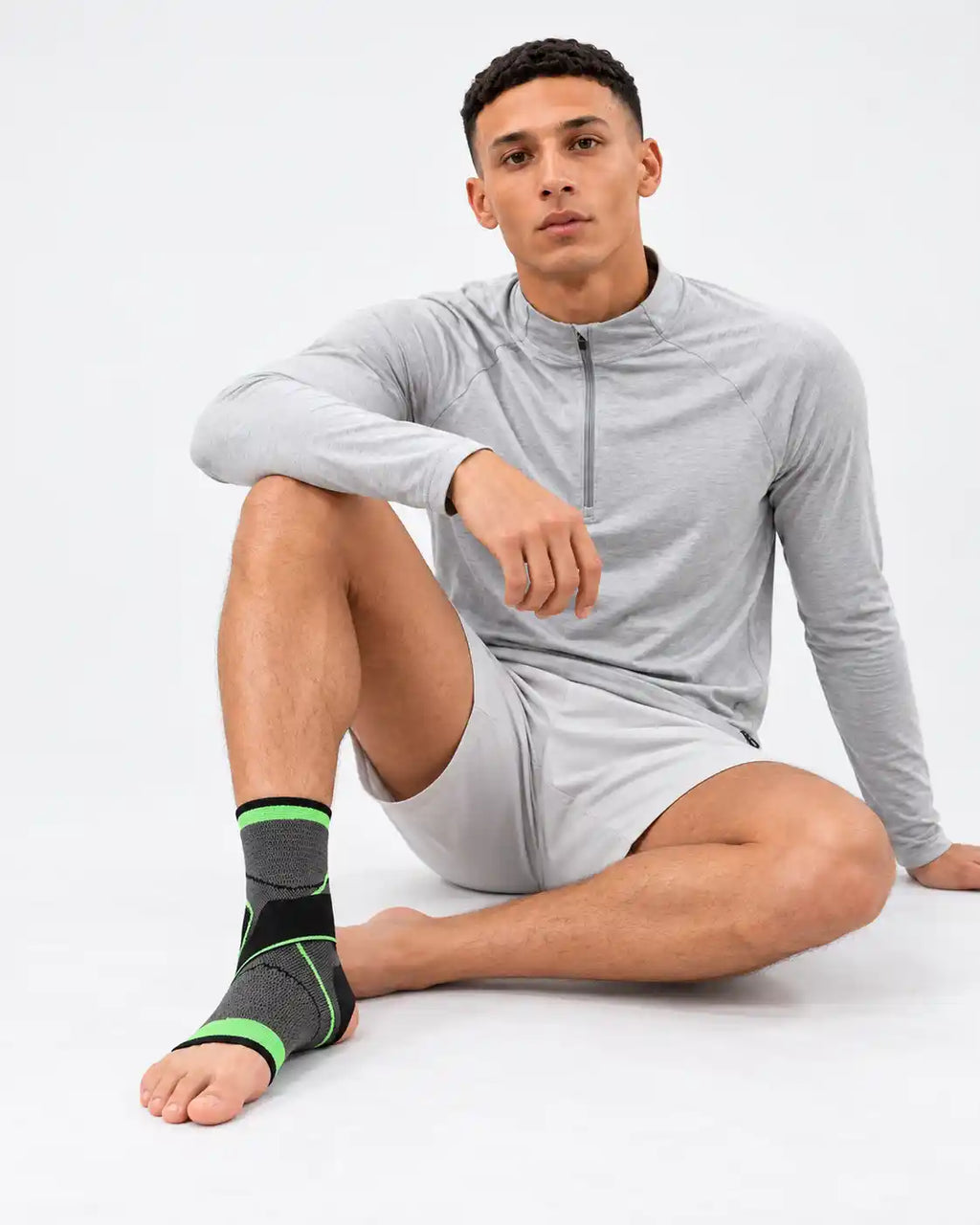 Attelle de cheville à compression réglable pour hommes et femmes ( M . L . XL )