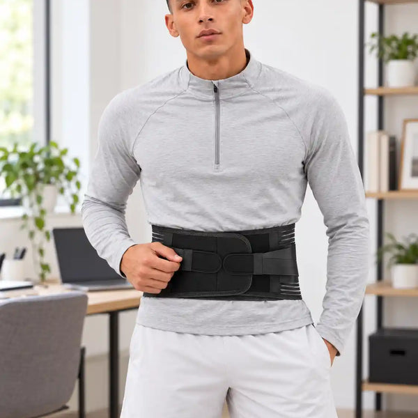 Ceinture de soutien lombaire  réglable