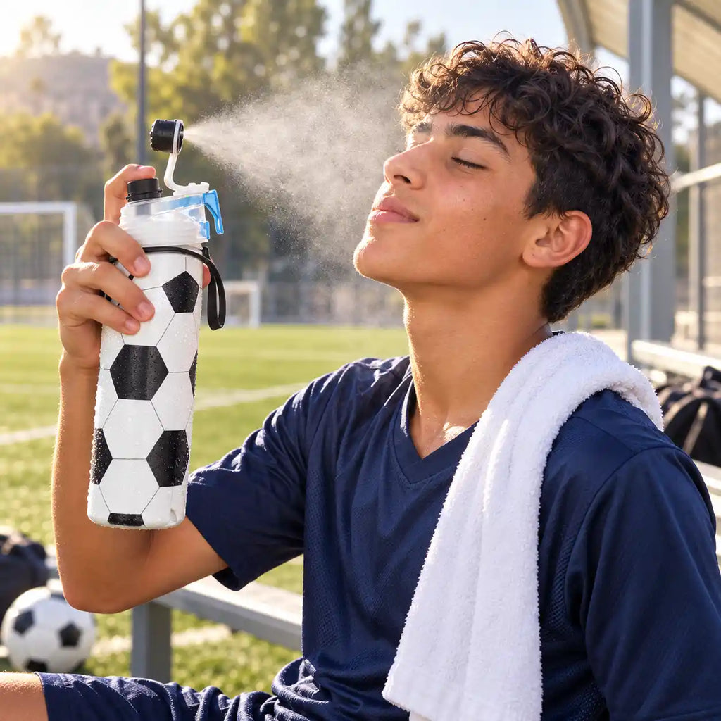 Bouteille de brumisation de sport