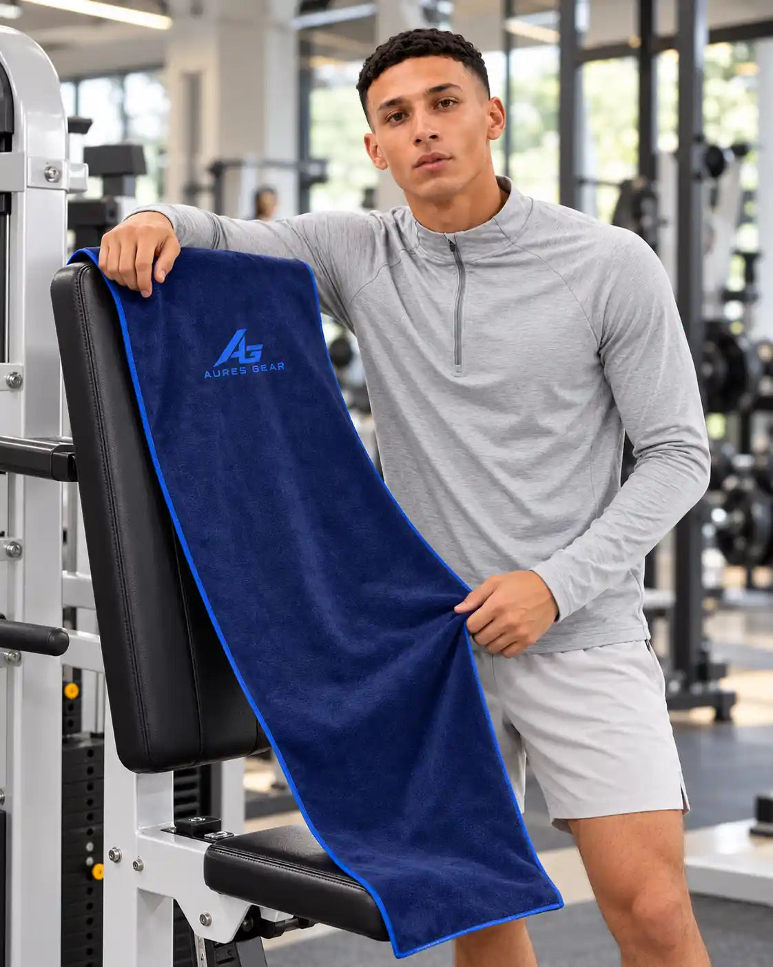 Serviette de sport pour la gym, extra absorbante