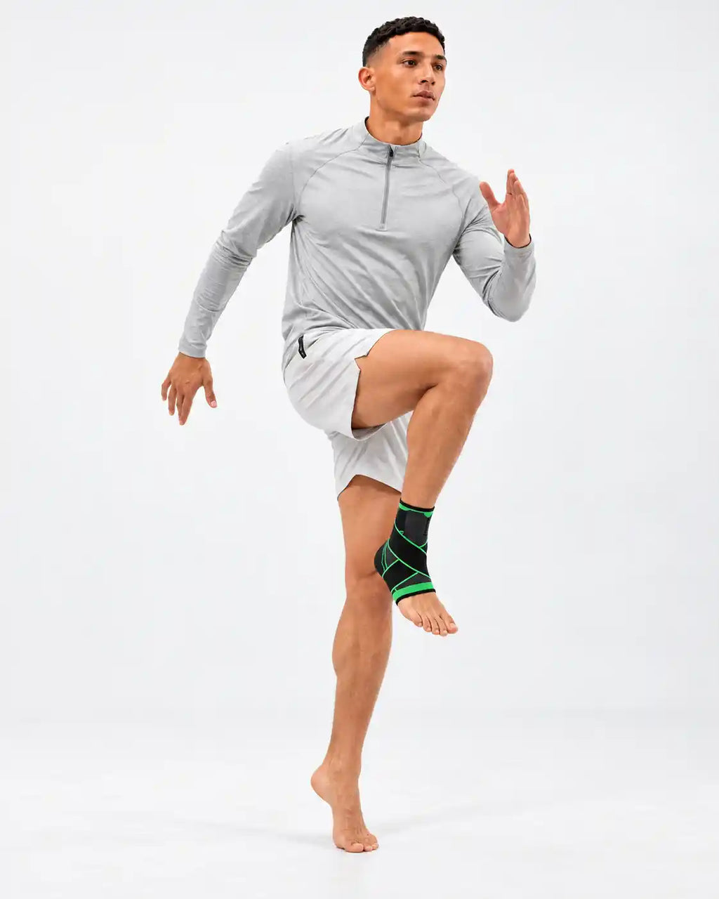 Attelle de cheville à compression réglable pour hommes et femmes ( M . L . XL )
