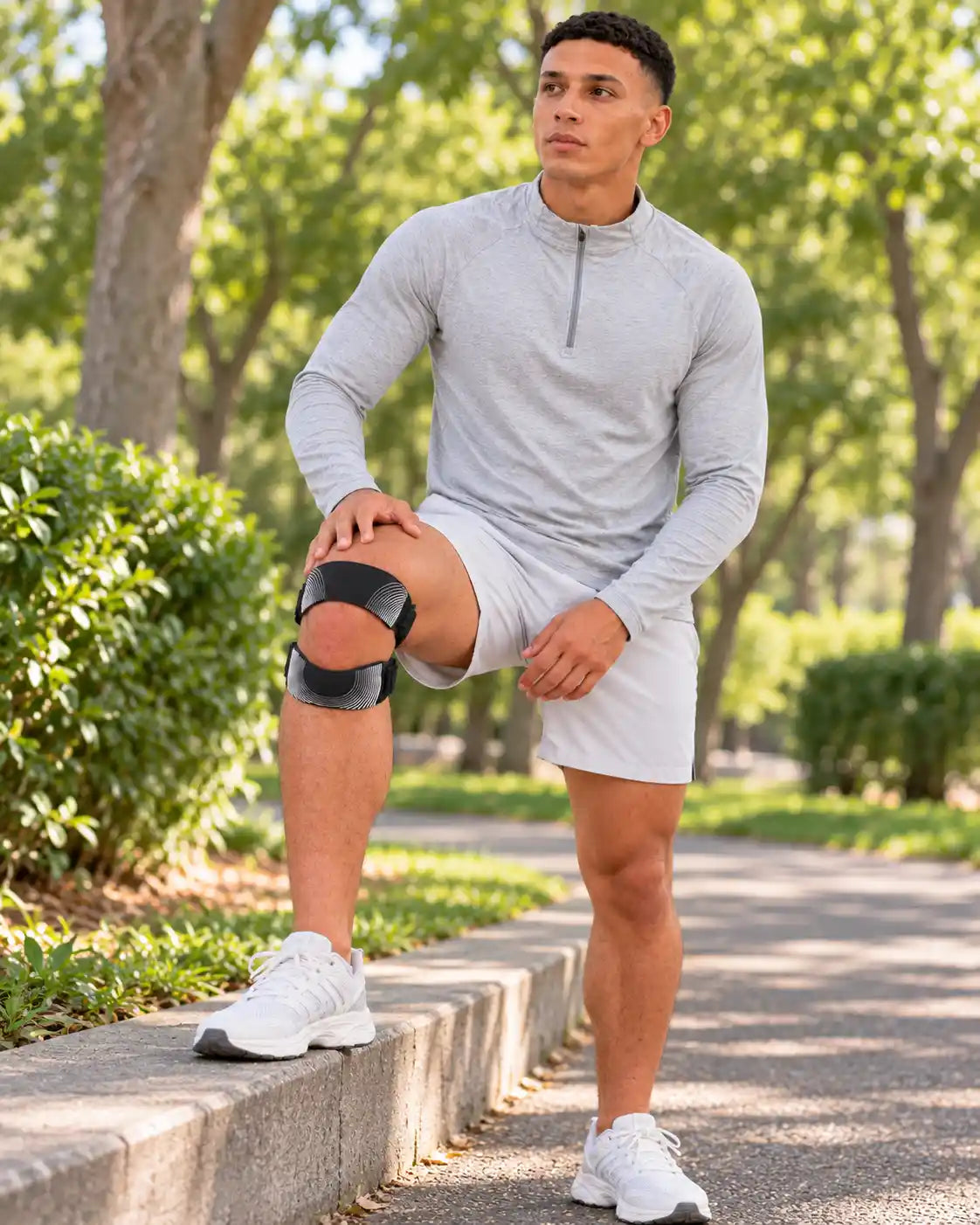 Sangle de support de tendon rotulien portable