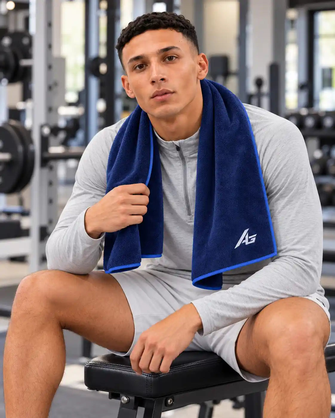 Serviette de sport pour la gym, extra absorbante