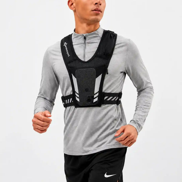 gilet de randonnée et de cyclisme avec poche à eau