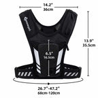 gilet de randonnée et de cyclisme avec poche à eau