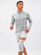 Genouillère de compression réglable respirante pour protection complète