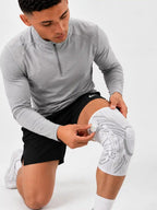 Genouillère de compression réglable respirante pour protection complète